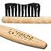 Panda Bambu’s Premium Quality Bamboo Toothbrush | Natural Soft Plant-Based Bristles | Ergonomic Moso Bamboo Handle | 100% Sustainable Packaging | Toothbrush for Adults and Teenagers | Pack of 4