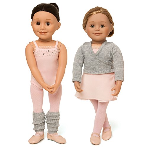 Maplelea Pirouettes and Plies, Ballet Dance Outfit for 18 Inch Dolls