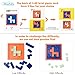 Wallxin Classic Tangrams Travel games Brain Teaser Puzzles Challenge IQ Educational Toy