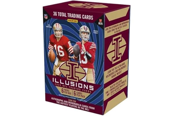 2023 Panini Illusions NFL Football Exclusive Trading Card BLASTER Box [6 Packs]