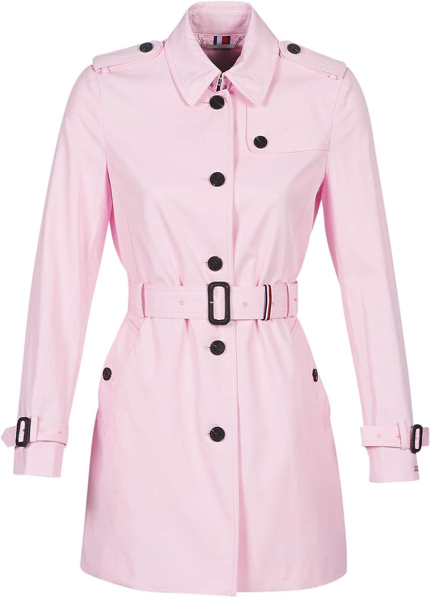 Tommy Hilfiger Women's Seasonal Sb Trench Coat Amazon.co.uk Clothing