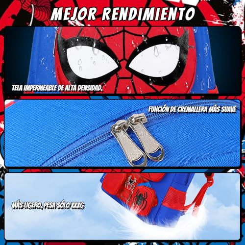 NUOWEI Mochila De Niños, Mochila Para Niños Impermeable, Bolsas Ajustables De Gran Capacidad, Bolsas Escolares Para Estudiantes, Bolsa Para Que Los Niños Vayan a La Escuela o Viajen