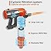 iwoly V600 Vacuum Cleaner 500W Lightweight Corded Bagless Stick and Handheld Vacuum