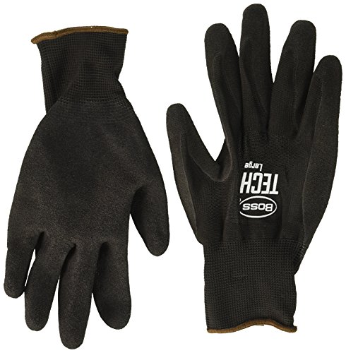 UPC 072874051051, Boss 7820L Large Black Boss Tech Premium Gloves