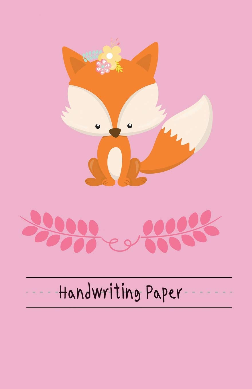 Handwriting Paper: Journal Composition Notebook with Blank Lined Writing  Letters & Words Sheet for Preschool or Kindergarten K-3 Grade Students,  Workbook for Kids Cute Fox Pink Cover Theme : O Pitt, Craig: