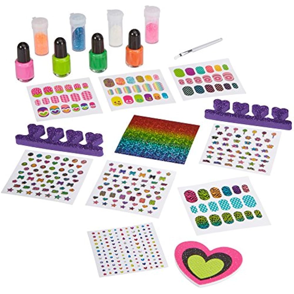 Alex Spa Ultimate Nail Glam Salon Kit Girls Fashion Activity Toys