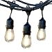 Brightech Ambience Pro - Waterproof LED Outdoor String Lights - Hanging 1W Vintage Edison Bulbs - 48 Ft Commercial Grade Patio Lights Create Bistro Ambience On Your Porch primary