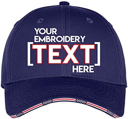 monogrammed golf hats