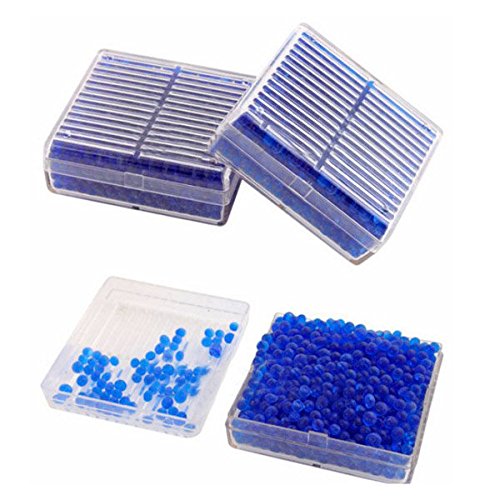 C&C Products 2Pcs Silica Gel Desiccant Humidity Moisture Absorb Box Dryer Camera Microscopes Telescopes Reusable