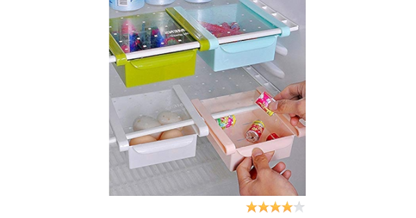 CAJÓN ORGANIZADOR NEVERA MEDIDAS 16X15X6,5 : Amazon.es: Hogar ...