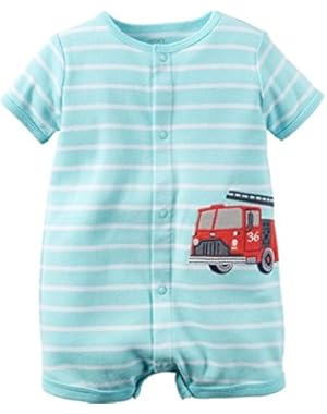 Carter's Baby Boys' Striped Romper