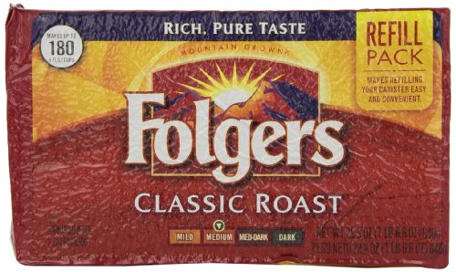 Folgers coffeehouse series - ground coffee (025500062792)