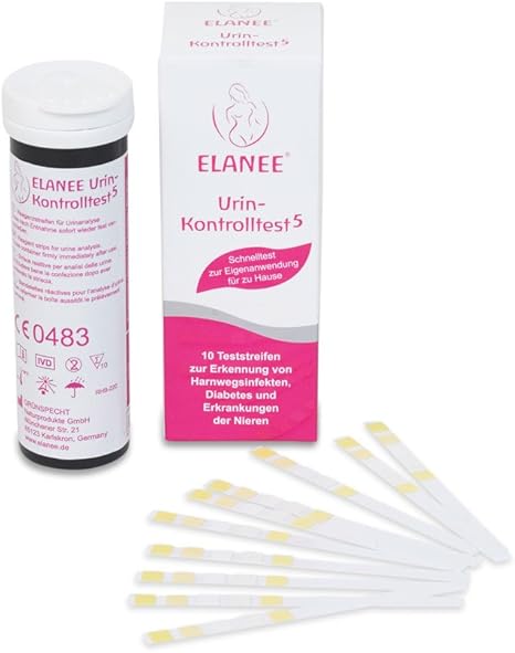 Elanee 726 Urine Control Test 5 White Amazon Co Uk Baby