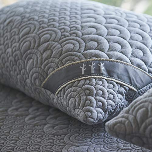 Brentwood Home Crystal Cove Cooling Activated Charcoal Memory Foam