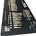 Cerus Gear Top Rifle Cartridges Promat, Versatile Firearm Mat for Cleaning, Reloading, and More, Rifle Cartridges Printed to Scale, Fits Most Guns, Great for Any Desk or Work Bench - 12 x 36 Inches