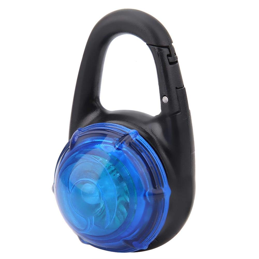 LED Pet Dog Luminous Night Walking Light Safety Pendant Dog Necklace Glowing Collar for Pet Dog Outdoor Indoor(Blue)