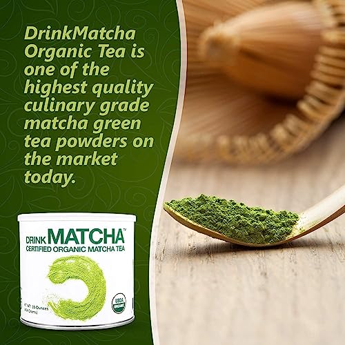 MATCHA DNA MATCHA GREEN TEA POWDER, USDA ORGANIC, 16 OZ