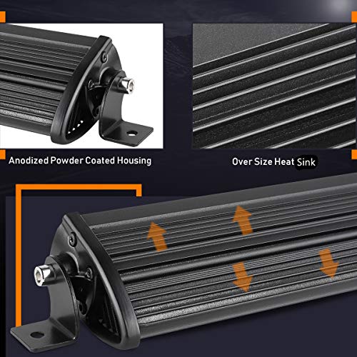 image for LED Light Bar 30 Inch, Swatow Industries 240W Slim Spot Flood Combo Of