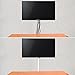 Cable Management Sleeve - CMS-01 Computer Desk Cord Organizer System - Cuttable 60 Inch Wire Hider - Flexible Cable Wrap Cover for TV PC, Network Electronics Office Home Theater(White, 5 Feet)