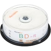 XtremPro Bd-R 6 X 25GB 135min Blu-Ray Blank Discs in Spindle (25PCS11051)
