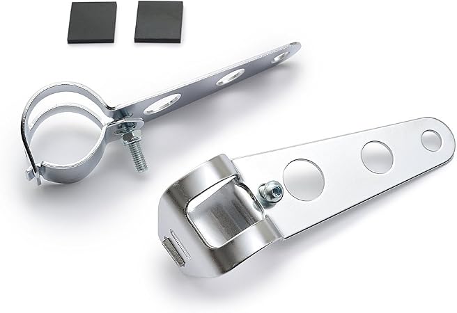 Amazon Co Jp Daytona Headlight Bracket 30 39 Chrome 68076 Car Bike Products