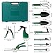Gardening Tools Set – Portable 14 Pieces Garden Hand Tool Sets, Gardening Gifts Gardener Supplies with Storage Box, Pruners, Rake, Shovel, Trowel, Sprayer, Gloves for Women Men Kidsthumb 2