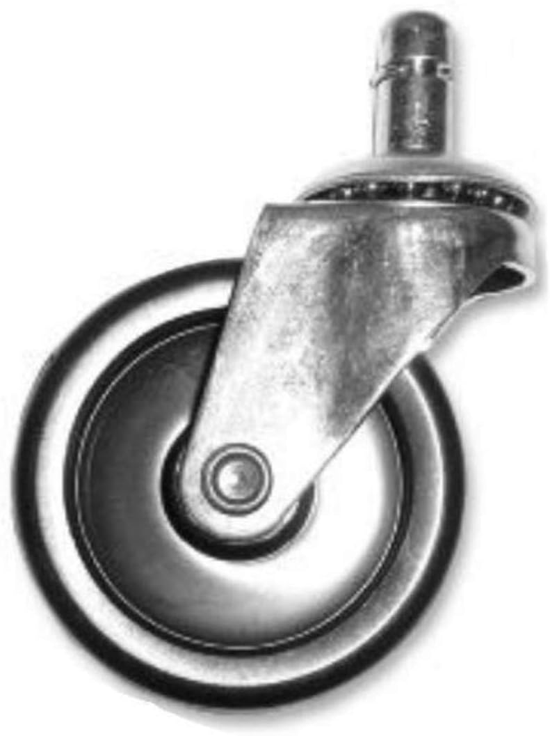 Super Caddy Four Wheel Dolly Replacement Castor - Steel/Rubber SS CASTOR