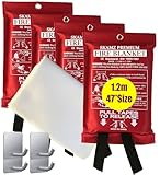 SKAMZ Fire Blanket for Home Kitchen XL 47x47 Inch 4