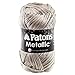 Patons Metallic Yarn, 3oz, Gauge 4 Medium Platinum - For Crochet, Knitting & Crafting