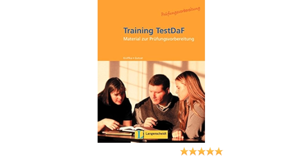 Training Testdaf Material Zur Prufungsvorbereitung Lernmaterialien 9783468476372 Amazon Com Books