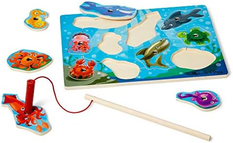 Melissa \u0026 Doug Magnetic Wooden Fishing 