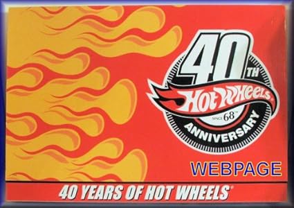 hot wheels 40th anniversary set