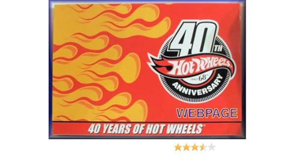 hot wheels 40th anniversary 40 car set
