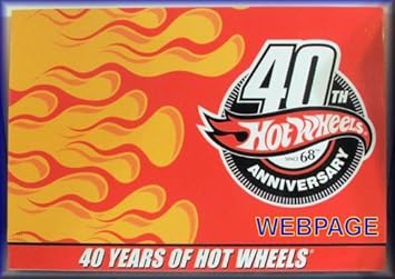 hot wheels 40th anniversary 40 car set