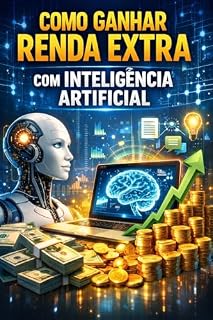 Livro COMO GANHAR RENDA EXTRA COM INTELIGÊNCIA ARTIFICIAL: Guia completo, avançado e aplicável do zero à escala