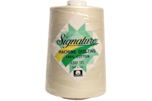 Signature Thread SIG48.3 Signature 100% Ctn Quilt Thread 6000yd Parchment 100% CtnQltThrd6000Pchmt