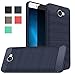 Huawei Ascend XT 2 Case, Huawei Elate 4G LTE Case, Dretal Carbon Fiber Shock Resistant Brusd Texture Soft TPU Phone case Anti-fingerprint Flexible Protective Cover For Huawei Ascend XT2 H1711 (Navy)