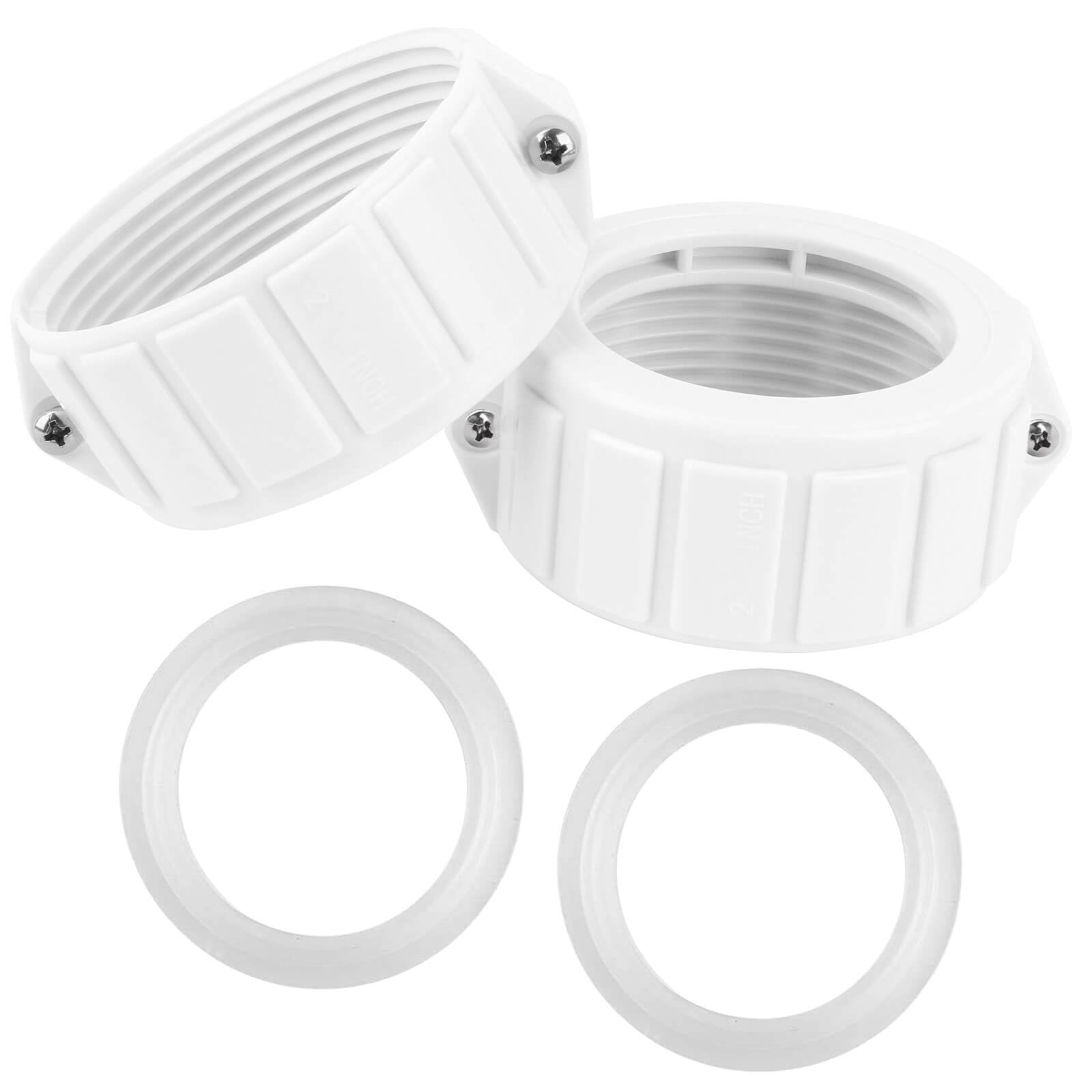 Photo 1 of 2" Hot Tub Heater Split Nut Fitting for Balboa Gecko Warm Tub 15" Long Pipe for Heaters Only