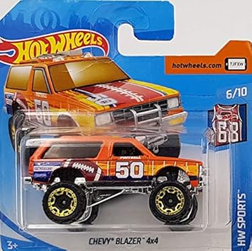 Hot Wheels 2018 50th Anniversary Chevy Blazer 4x4 53/365, Orange