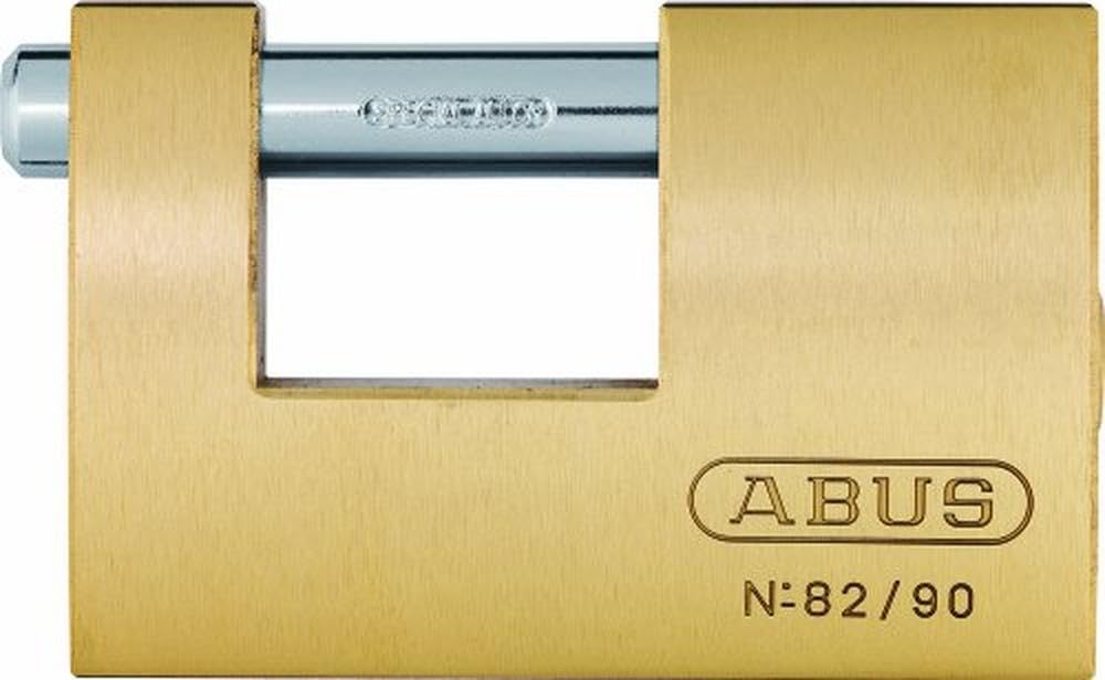 ABUS 11578 Monoblock Brass Shutter Padlock with 8521 Alike Keyed