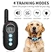 Dog Training Collar – ZDATT Shock Collar for Dogs 100% Waterproof Dog Shock Collar with Remote with 4 Training Modes Bark Collar Up to 1600Ft Range Dog Training Collar with Remote Safe and Effectivethumb 1