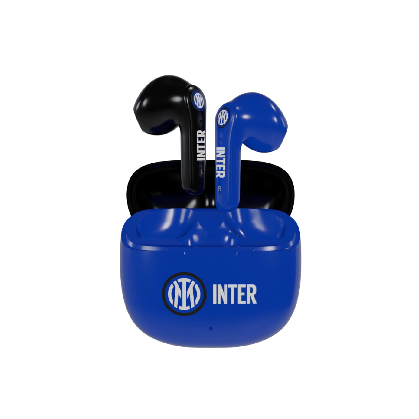Inter Techmade Wireless In Ear Headphones with Charging Box Black/Blue
