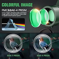 80X100 Monocular Telescope with Smartphone Holder