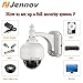 Jennov Cmos 1200Tvl Color Home Security Camera Pan Till Outdoor Dome Cctv Surveillance Camera Long Range 6mm Lens Waterproof Day Night Vision