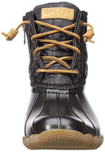 sperry women's saltwater shiny quilted rain boot