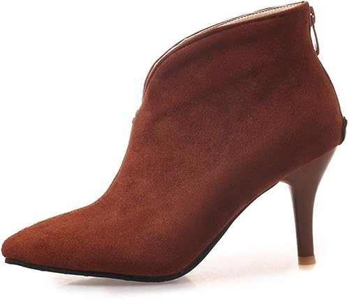 pointed toe tan booties