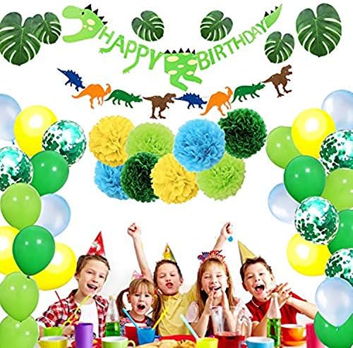 Dinosaur Party Supplies - Birthday Decorations Little Dino Party ...