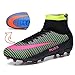 Cooga Men's Soccer Cleats Athletic Outdoor Flexible Training Soccer Shoes