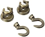 National Hardware V2673 2-Inch Swivel Swag Hook, Antique Brass (Tools &amp; Home Improvement)