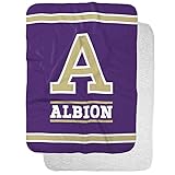 Albion College Britons Primary Logo Stripes Sherpa